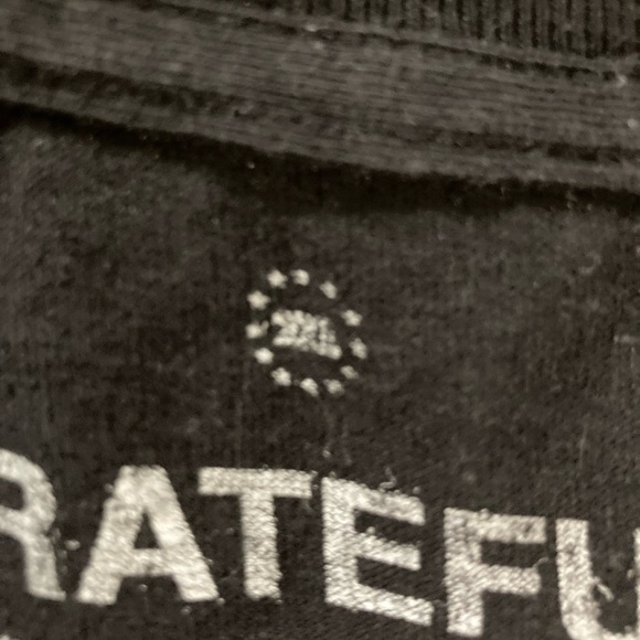 GRATEFUL shortsleeved teeshirt Size 2XL - Picture 5 of 5